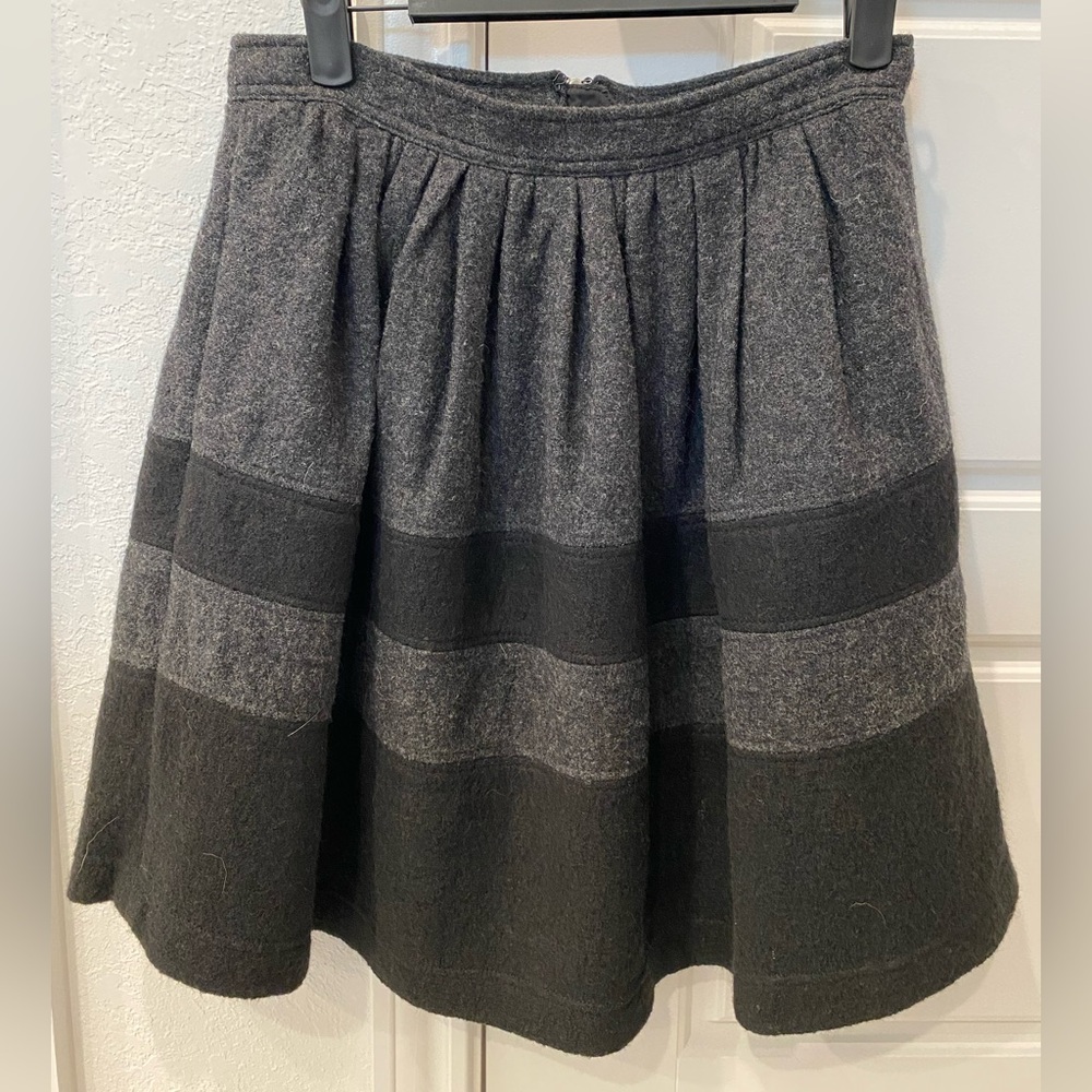 Burberry Brit Wool Knee-Length Skirt
